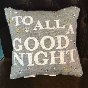 Embroidered super cute pillow